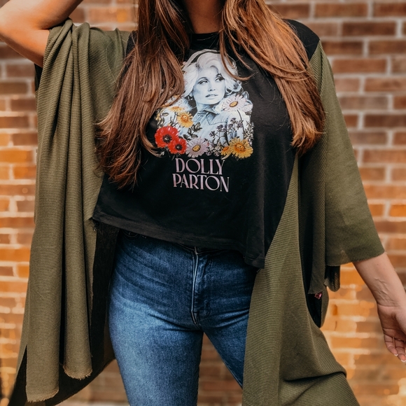 Dolly Parton Boho Tee - Picture 1 of 5